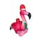 3.5ft. Airblown® Inflatable Christmas Flamingo